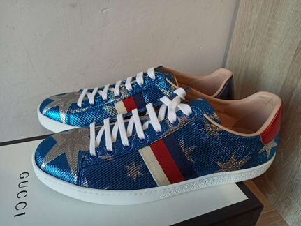 Кеды Gucci. Новые, оригинал. 41,5 р-р