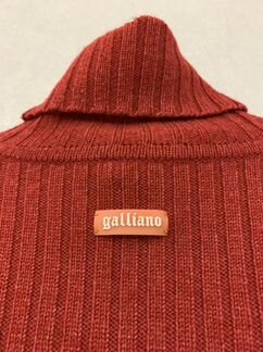 Шерсятной джемпер John Galliano M