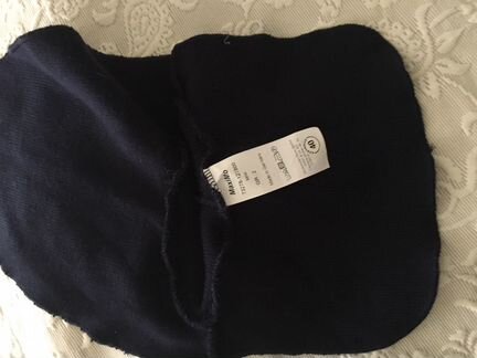 Шарф шерстяной Германия Детский синий