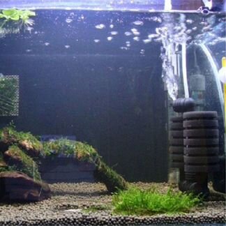 Фильтр аквариум погружн двойной с аэрацией XY-2822