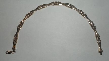 Браслет золотой 585 пр. 19 см