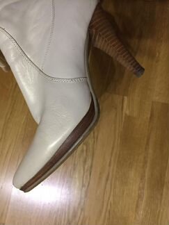 Сапоги перламутр 37 размер