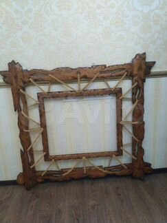 Деревянные полки и панно из массива сосны