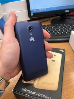 Телефон Micromax Q402+ Bolt Pace Blue