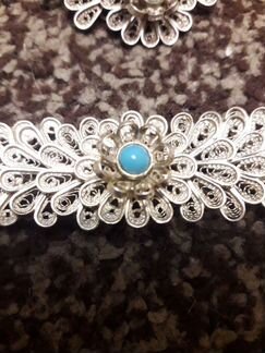 Ожерелье, браслет, серьги