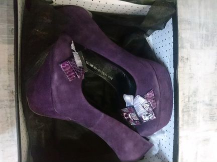 Замшевые туфли, 39р