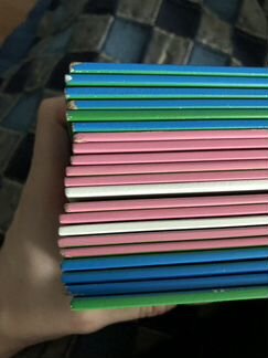 Монтессори, шероховатые Буквы прописные наклонные