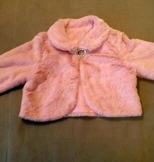 Шубка нарядная 116см