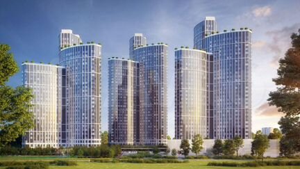 3-к квартира, 83.4 м², 10/39 эт.