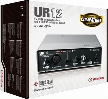 Звуковая карта Steinberg UR12 Новая Гарантия
