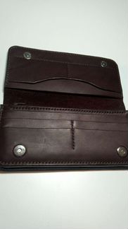 Кошелек натуральная кожа ручной работы+подарочная