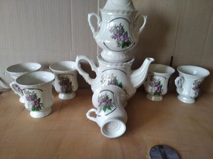 Чайный сервиз на 6 персон