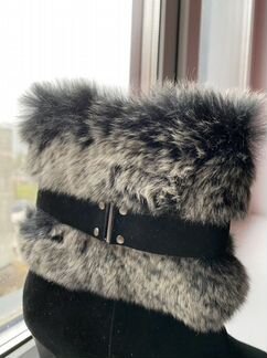 Сапоги зимние натуральные замшевые Respect