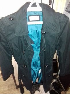 Плащ черный