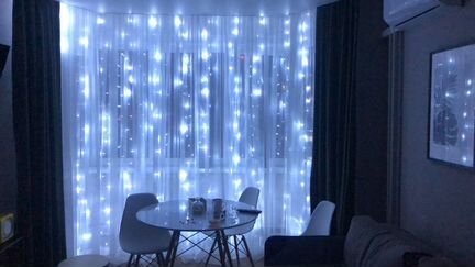 Гирлянда штора