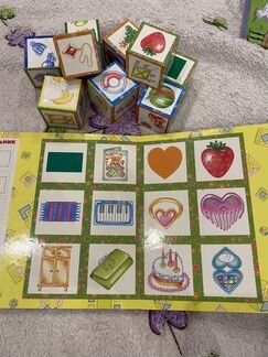 Кубики Я знаю формы и цвета