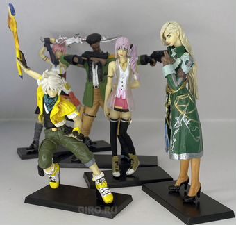 Final Fantasy 13. Набор из 5 персонажей игры