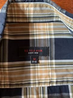Рубашка в клетку U.S. Polo Assn