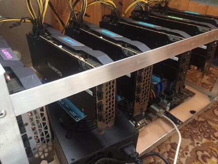 Ферма для майнинга RX5700XT (Gigabyte)