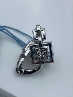 Новый комплект из Белого золота с бриллиантами