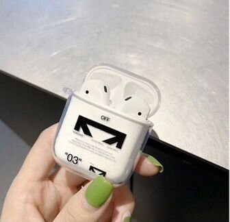 Чехлы off-white для airpods