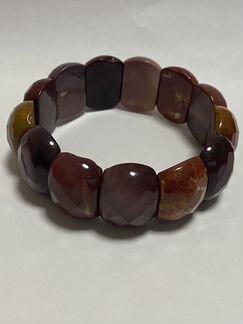 Колье (бусы) и браслет из австралийской яшмы