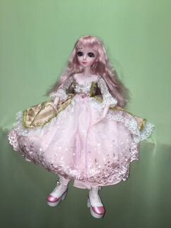 Кукла BJD 3D глаза 18 подвижных шарнира, 60 см