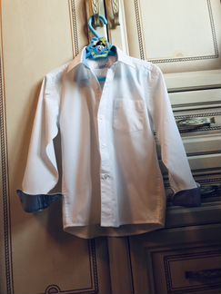 Рубашка белая, р. 122