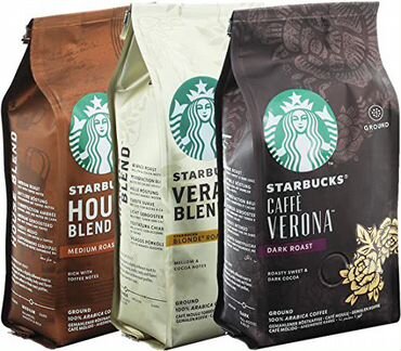 Кофе молотый Starbucks Verona, House, Veranda 200г