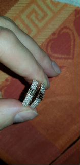 Золотые серьги