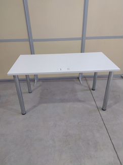 Стол прямоугольный белый 140х70