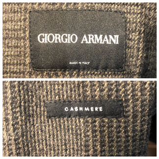 Пальто Giorgio Armani кашемир Италия
