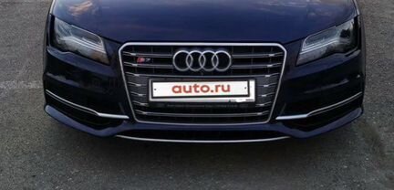 Передний бампер audi S7 2013 год до рестайлинга