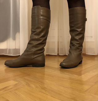 Сапоги женские утеплённые р.38-38,5