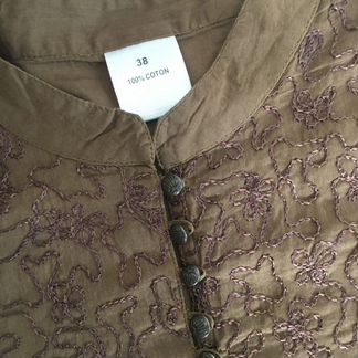 Рубашка хаки 46-48