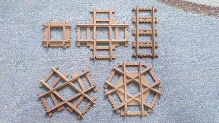 Лего перекрёсток, пути, стрелки