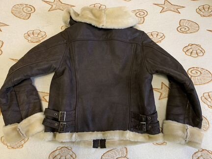 Куртка зимняя дубленка косуха