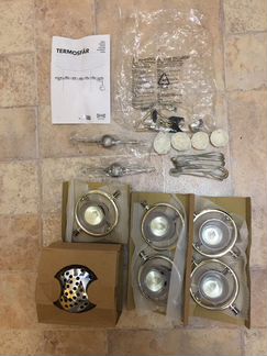 Termosfar IKEA светильник натяжной 5 софитов