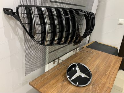 Решетка радиатора Mercedes GLE Coupe C292 W166 GT