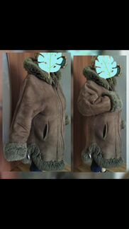 Дубленка натуральная кожа овчинаТурция р.50-52