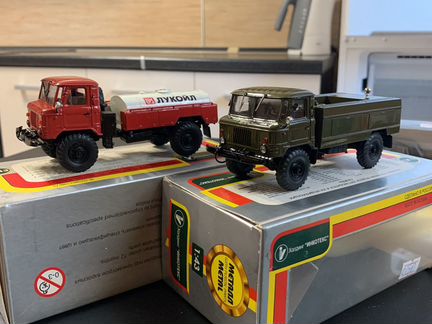 Газ 66 1:43 Агат Лукойл, хаки