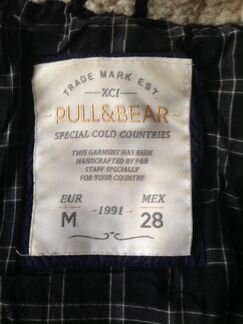 Куртка пуховик pul bear M