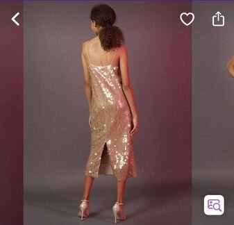 Вечернее платье-комбинация с пайетками 12 Storeez