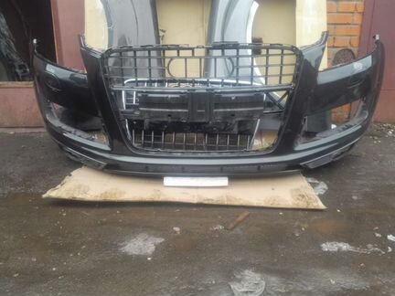Audi q7 4l 2009 передний бампер