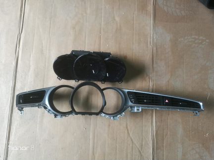 Накладка на торпеду рестайл KIA ceed 2012-2018