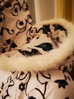 Зимний пуховик для беременных