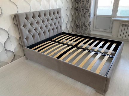 Кровать, с подъемным механизмом и ортопедическим о