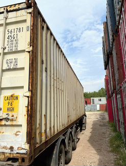 Морской контейнер 40 футов бу gcfj 5317160