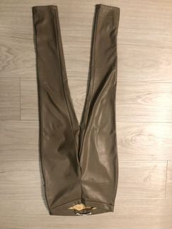 Леггинсы экокожа