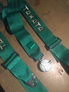 Ремни безопасности 4 точки Takata оригинал